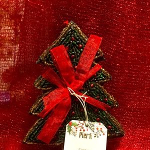 Christmas Tree beaded coasters from Pier One.